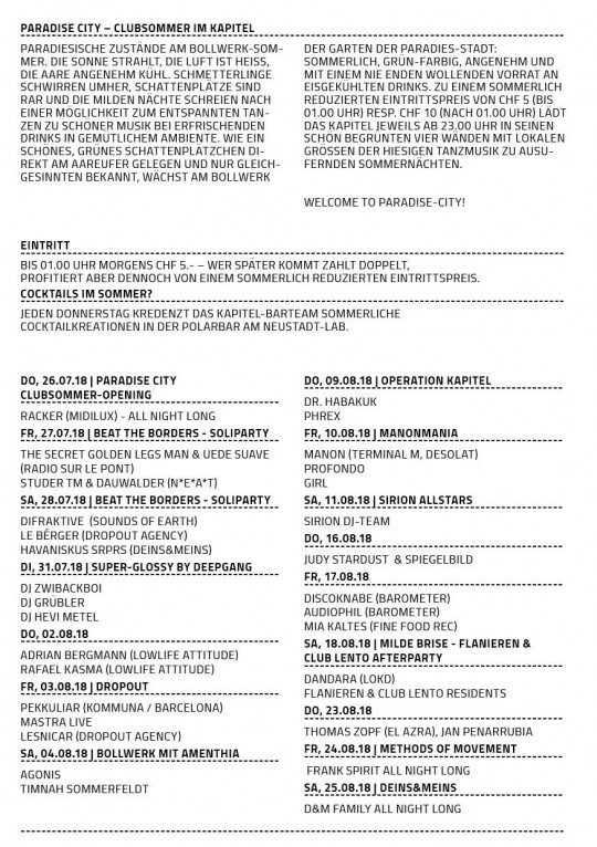 Paradise City w/ Sirion All-Stars