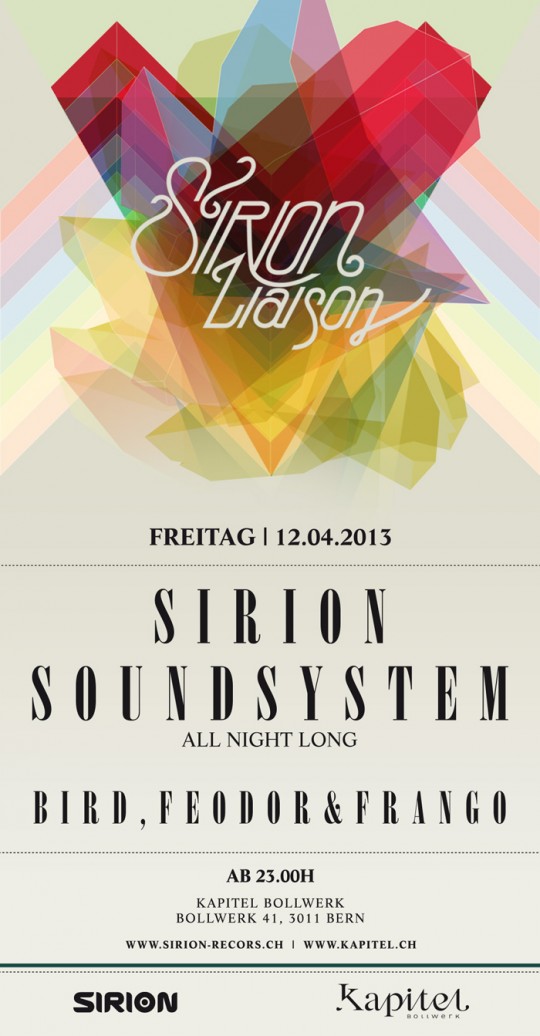 Sirion Liaison w/ Sirion Soundsystem