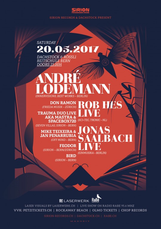 Sirion Night w/ Andr&eacute; Lodemann, Rob Hes, Jonas Saalbach