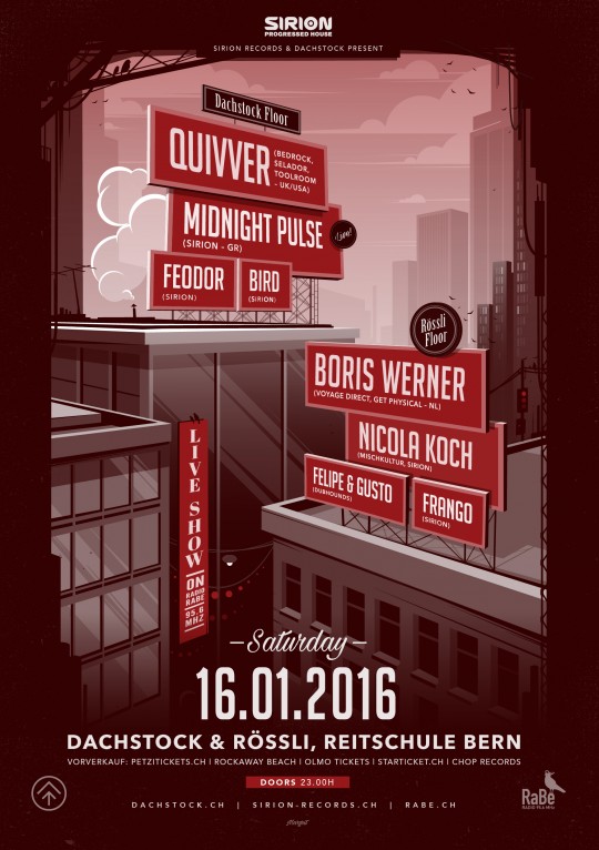 Sirion Night w/ Quivver, Boris Werner